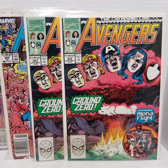 Huge lot 37 Marvel Copper Age Avengers Comic Books - Picture 11 of 16